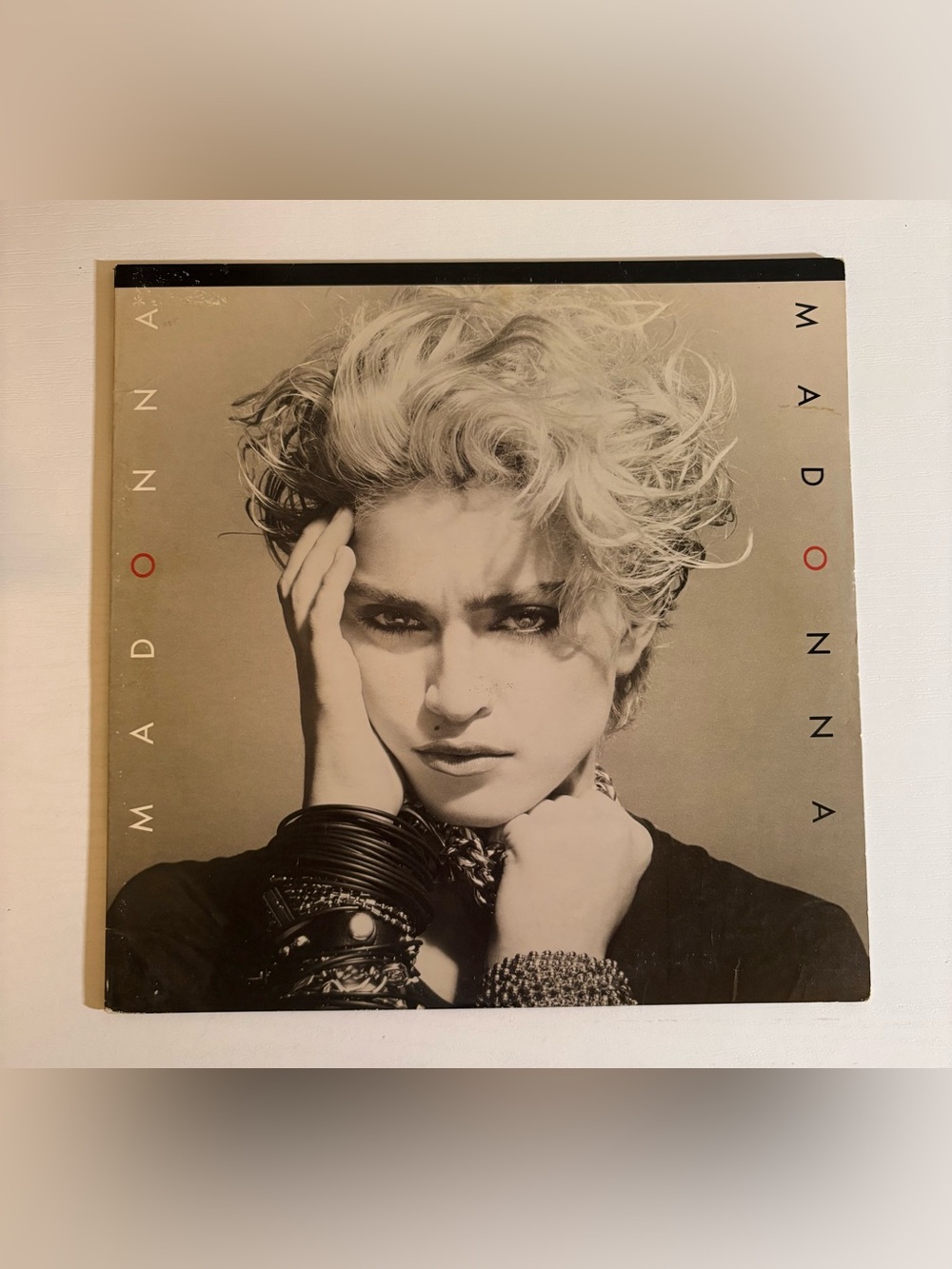 Madonna Self-Titled Debut Vinyl LP 1983 Sire Records Original Inner Sleeve